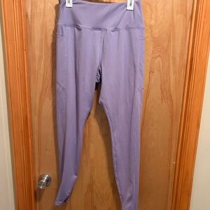 Lavender High-Waisted Leggings